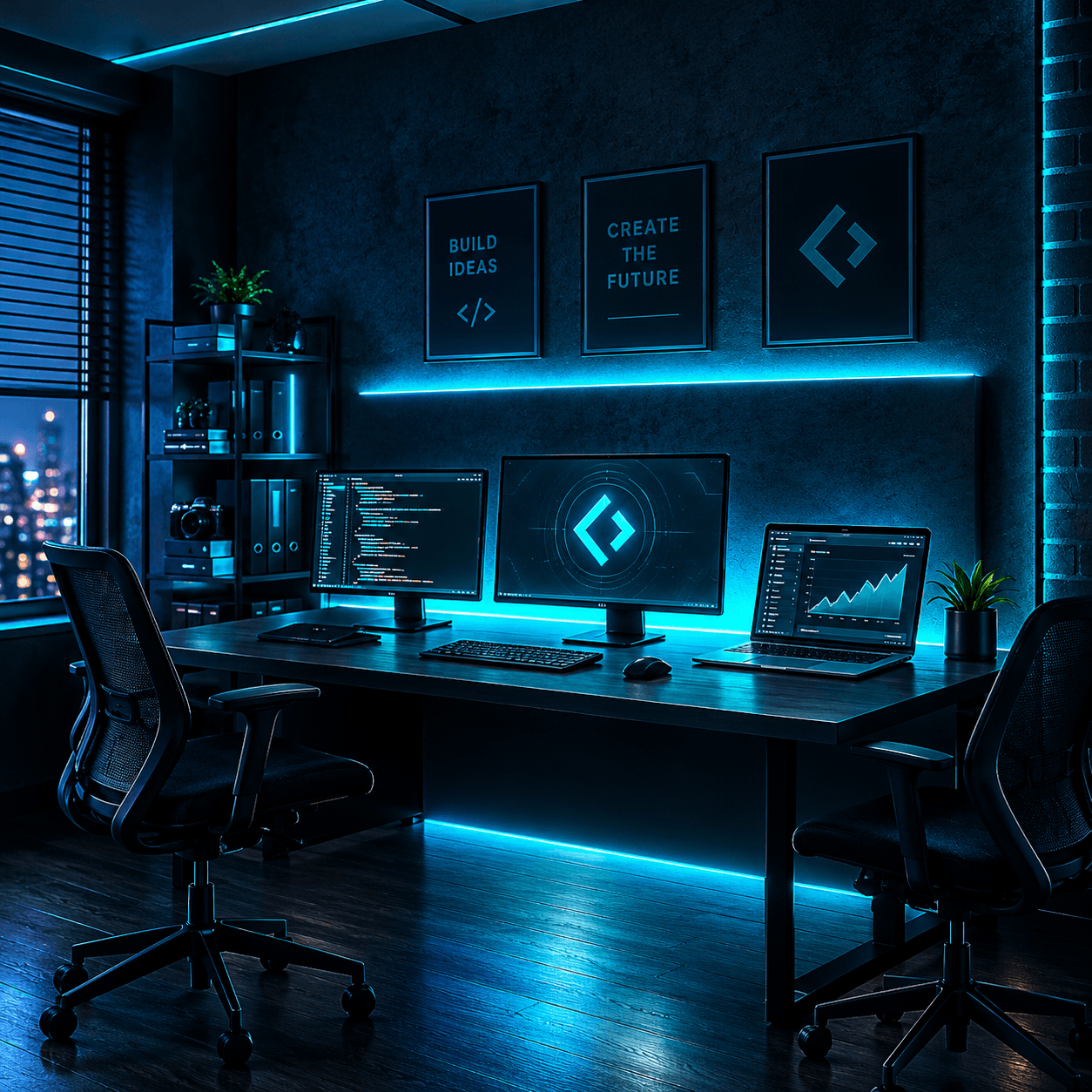 Creative studio workspace